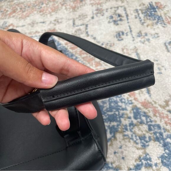 Pixie Mood Vegan Kim Backpack in Black 10” x 5” x 13” - Picture 5 of 8